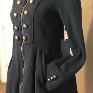 Modcloth- Knitted Dove Black Jacket - Small